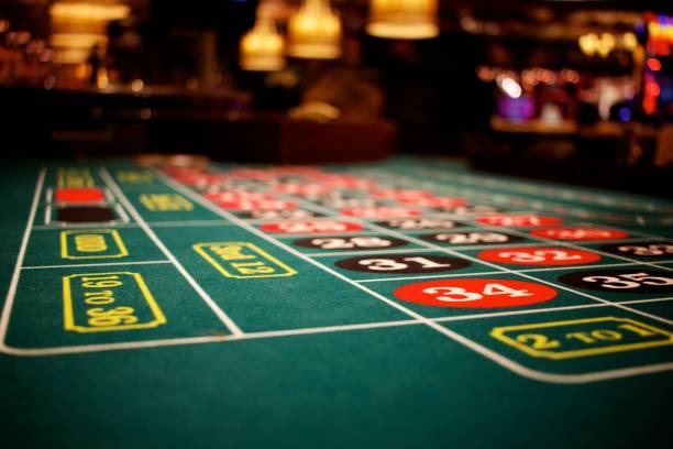 MSC live studio setup with multiple camera angles and dealer at blackjack table
